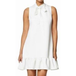 Betsey Johnson Scuba Bow Neck Mini Dress